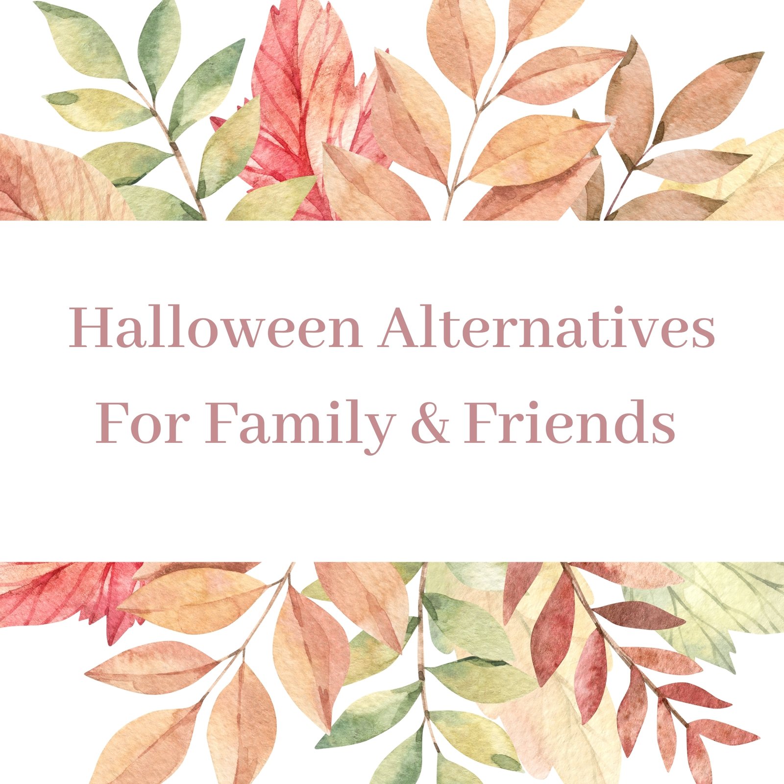 Alternative Fall Activities for the Family