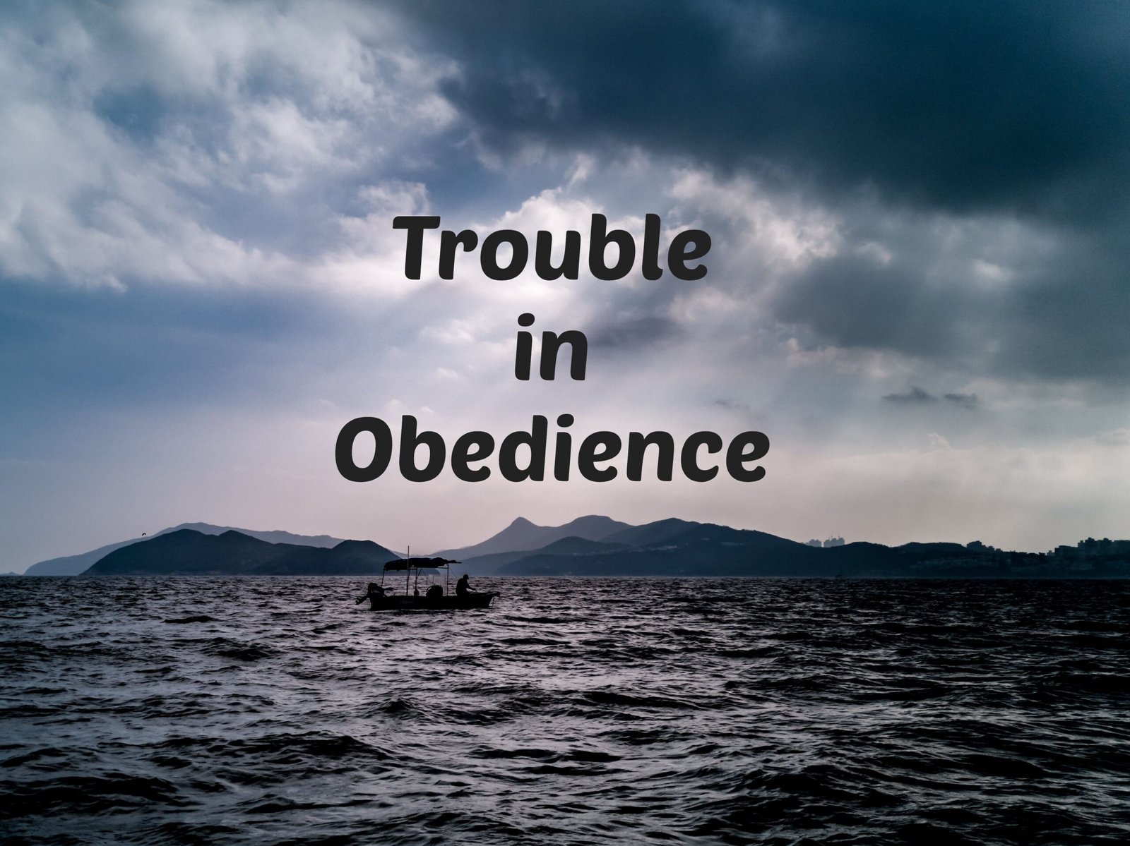 Trouble in Obedience