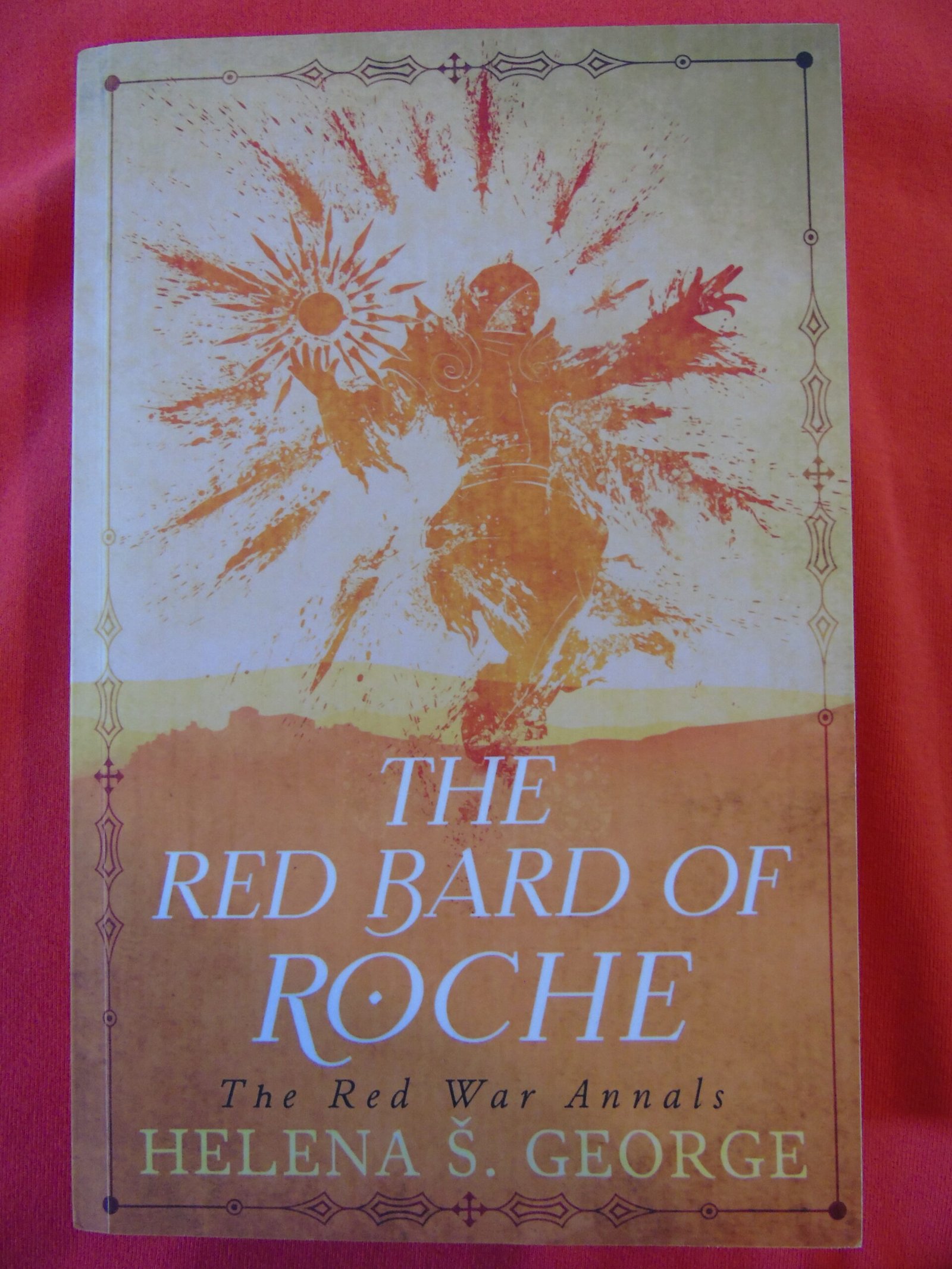 Image of the front cover of The Red Bard of Roche by Helena S. George