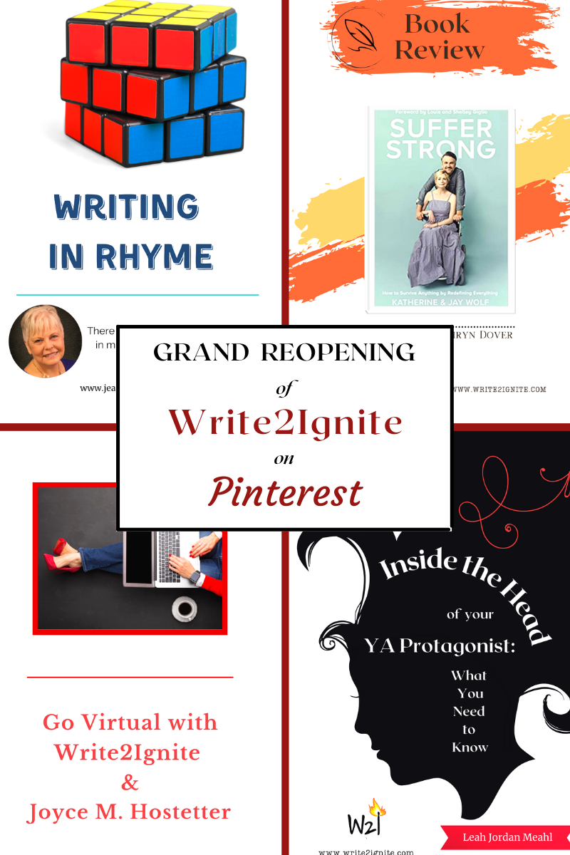 Grand Reopening: Write2Ignite on Pinterest by Sally Matheny