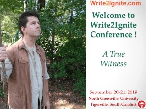 Write2Ignite 2019