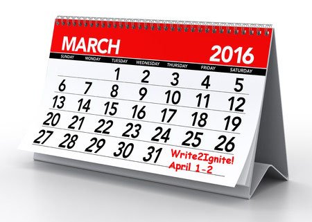 Making preparations to attend Write2Ignite! 2016